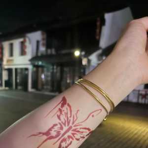 女明星给买的金镯子0v0