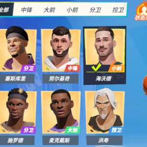 老哥们，萌新刚入坑，选个球员比较好