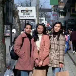 1995，当时上海的穿搭。
