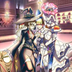 【游戏王OCG绘】《魔女的美食情报》（黑白魔女）