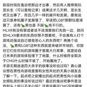 总有人在讨论ML或者有男不玩的时候给单机游戏特权