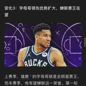 全明星次轮结果，字母票王更稳了