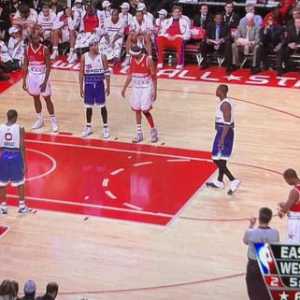 油管nba频道正在直播06全明星 真好看啊
