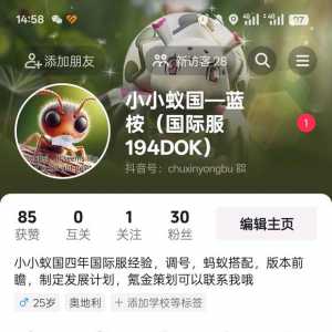 大家好，一个人玩游戏没意思最近想跟大家一起玩请关注我明天播！