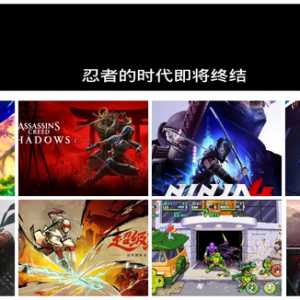 今年已经上线了或者明年上线游戏关于忍者的有点多呀