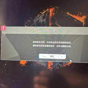 求助游戏无法正常进入