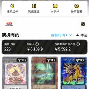 收了一年游戏王卡亏了一个摇滚教父