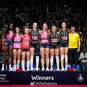 欧冠女排票选全明星阵容出炉