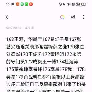 明星们最真实的身高研究了好久